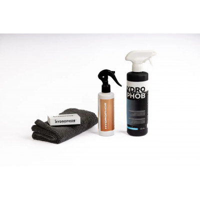 Набір Абразивний очисник скла та дзеркал від водного кмаиеню Hydrophob Stone Remover